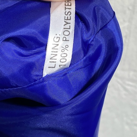 Shomi SILK 2pc set skirt jacket flower buttons size 8 vintage coordinates EXC CD - Picture 5 of 10